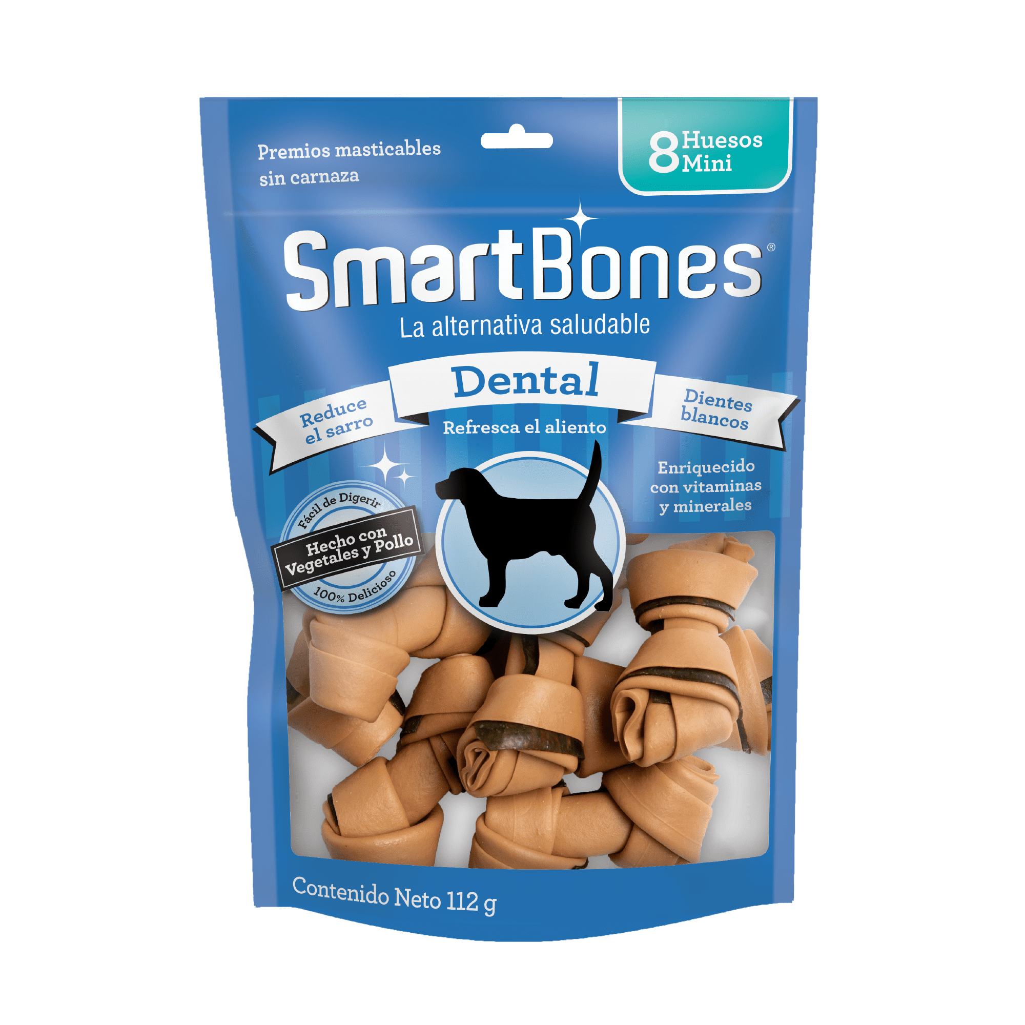 SmartBones Huesos Dental Mini 8 Piezas SmartBones Huesos Dental Mini 8 Piezas